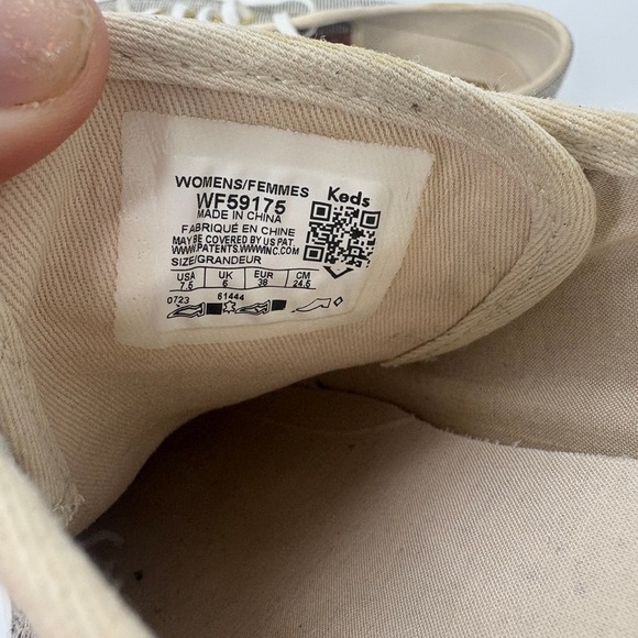 Keds Women's Casual Sneakers - Navy and White 7.5 - Picture 5 of 8